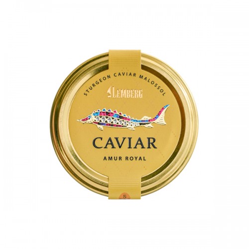 30 Г ИКРА ЧЕРНАЯ ОСЕТРА АМУР РОЯЛ ЛЕМБЕРГ